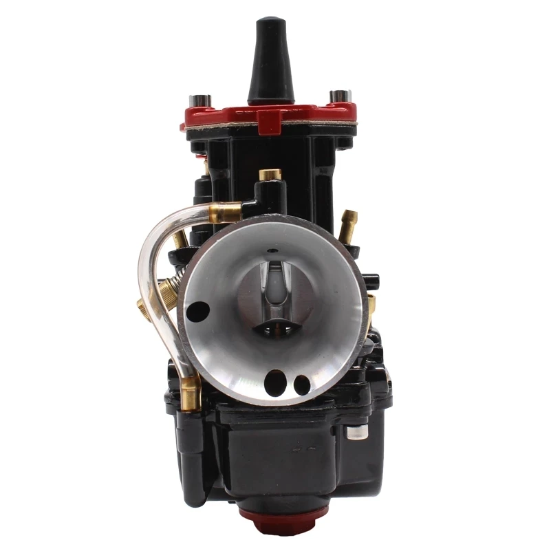 Motorcycle Flat Curtain Carburetor for Maikuni PWK 21 26 28 30 32 34mm 2 4 Stroke Racing Carburetors Scooter Dirt Bike Motocross