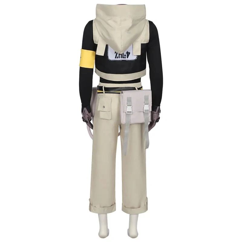 

v;7,e\6'GACHIAKUTA Cosplay Costume Rudo Gloves Top Pants Waist Bag Wig Outfits Halloween Christmas Role Playing Cosh;3,p\5/