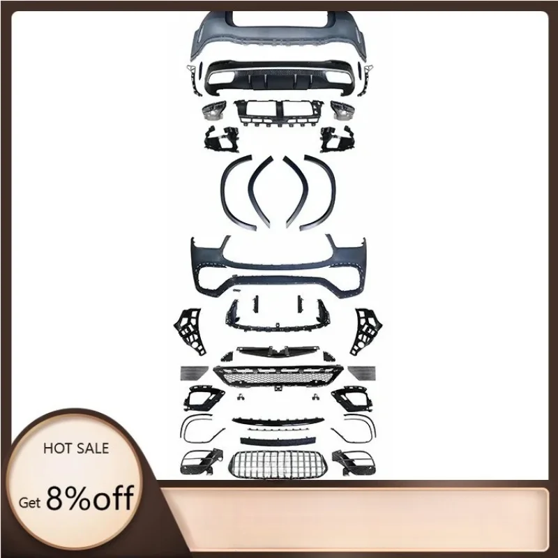 

Auto Modification BodyKit W167 Upgrade to GLE63 s Front Rear Bumper Grille s 2020-2025