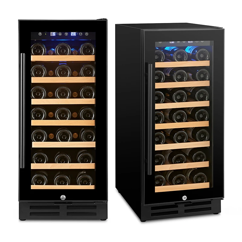 

Малый электрический винный холодильник, термоэлектрический холодильник для вина, современный винный шкаф из нержавеющей стали