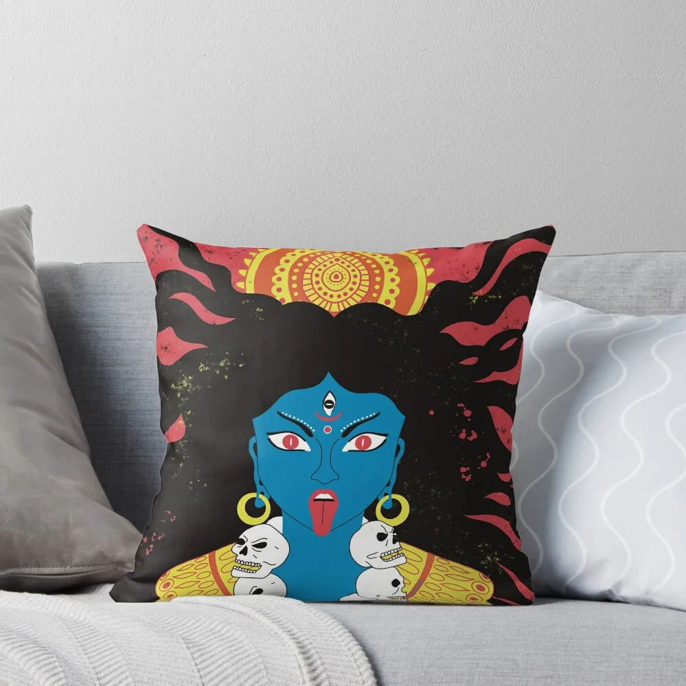 Goddess Kali Throw Pillow Pillowcases Couch Pillows pillow