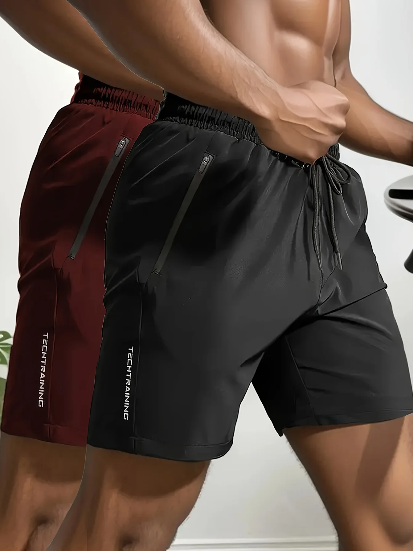 

Two-Piece Men's Running Shorts