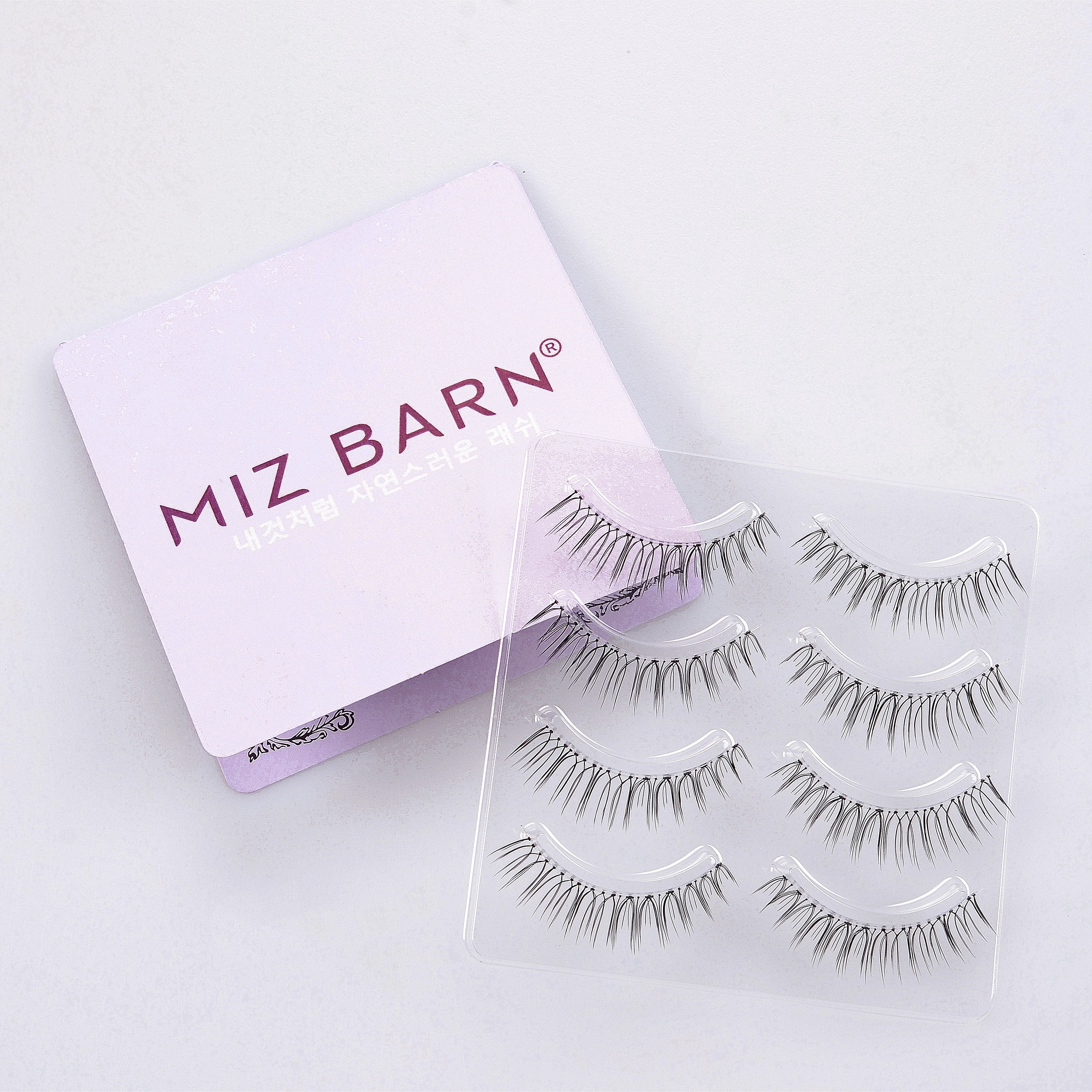 False Eyelashes Naturally Simulated Thick Transparent Stem Fake Eyelashes Glimmer Beginner Makeup Tools Lashes Hand Made Lash