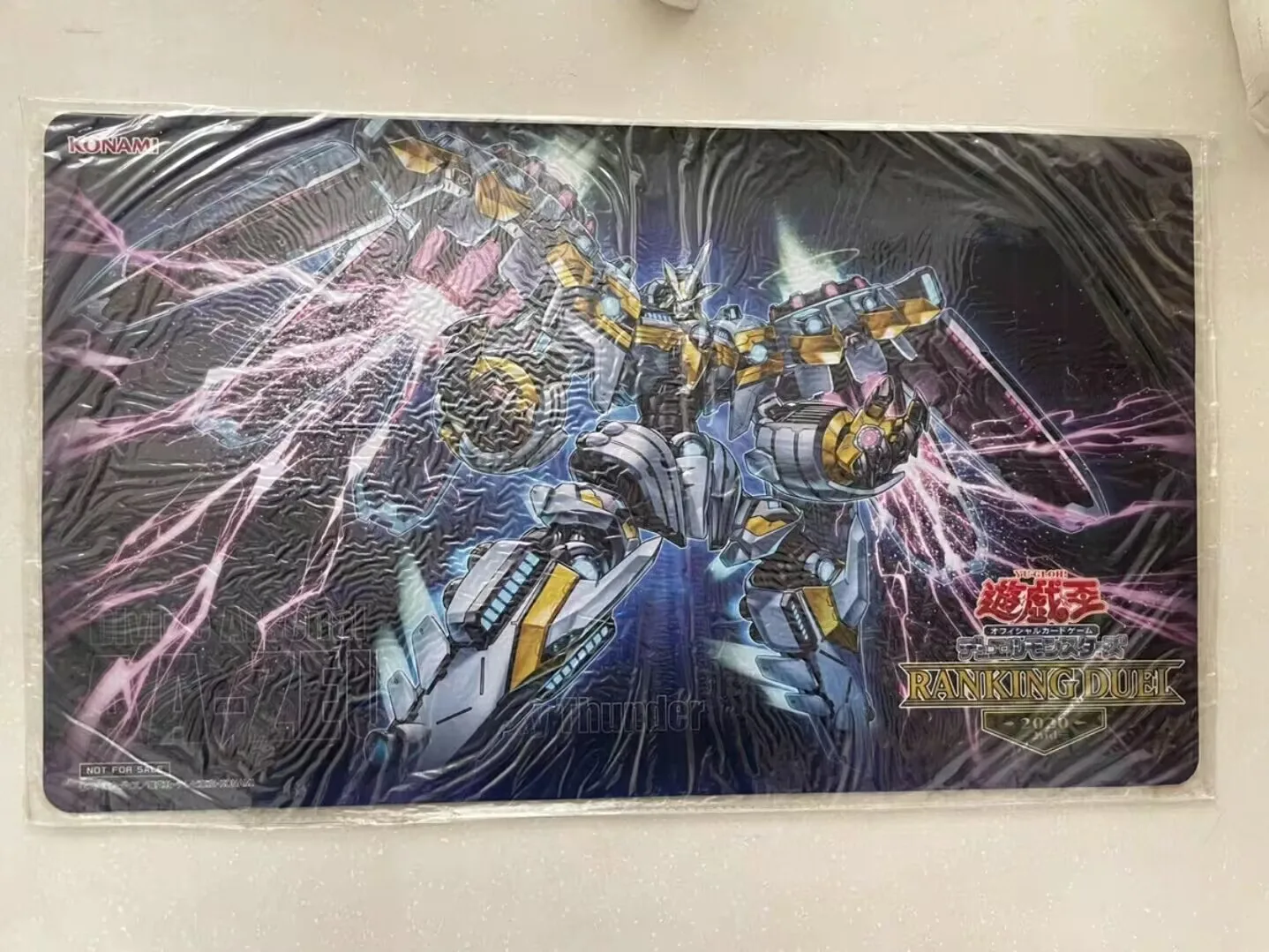 

Yugioh KONAMI Monsters RANKING Duel Divine Arsenal AA-ZEUS - Sky Thunder Collection Official Playmat Mat Table Play Pad