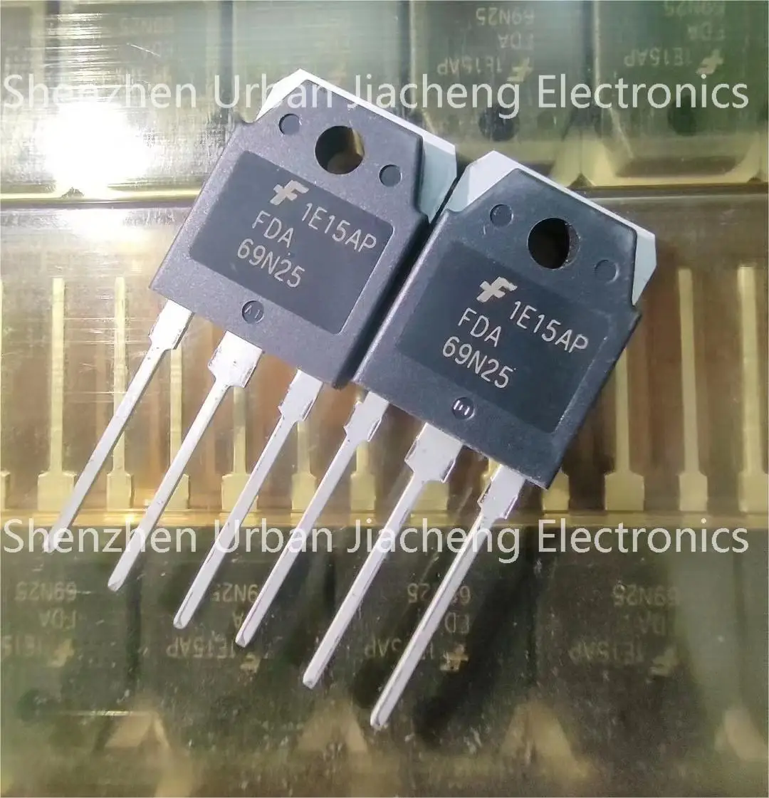 1 Stuks-10 Stuks Fda69n25 69n25 TO-3P 250V 69a Power Mosfet Transistor Geïmporteerd Originele Beste Kwaliteit In Voorraad Snelle Verzending