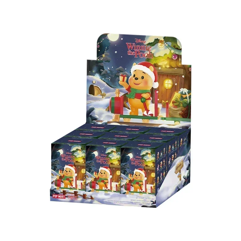 

POP MART Disney Winnie The Pooh Gift Delivery Series Trendy Blind Box Toys Mystery Box Mistery Action Figure Surprise Cute Model
