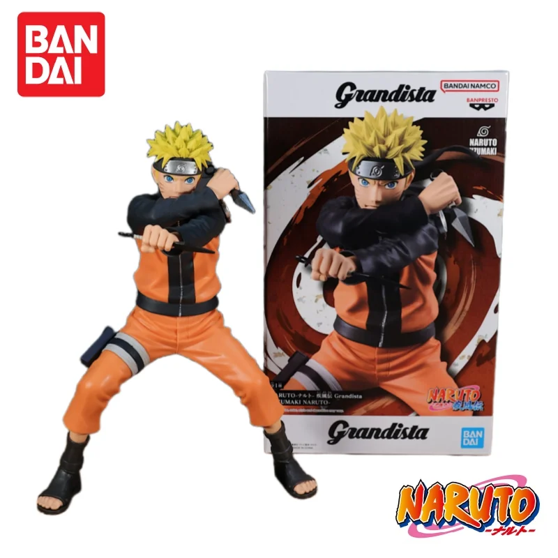 

В наличии оригинальный Bandai Naruto Shippuden Grandista Uzumaki Naruto Uchiha Sasuke аниме фигурка модель игрушка подарочная коллекция