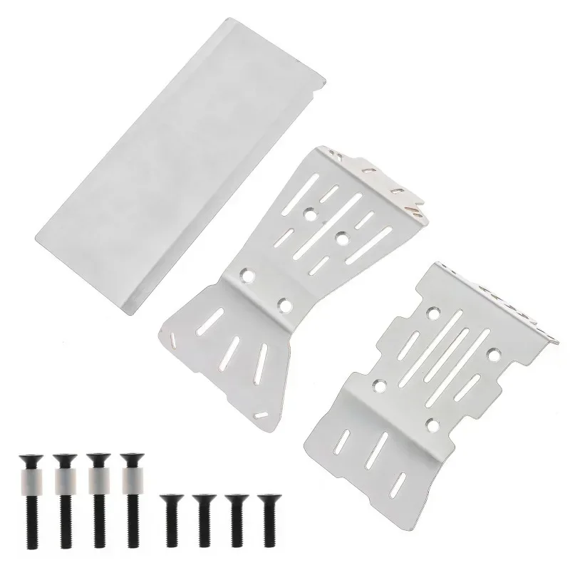 

Metal Stainless Steel Chassis Armor Guard Protection Protector Skid Plate for ARRMA 1/10 GORGON Monster Truck 2WD Upgrade Parts