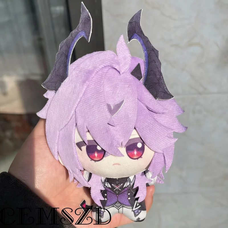 12CM Durin Doll miHoYo Game Genshin Impact Plush Keychain Cosplay Props Sofa Ornament Decorative Accessory Halloween Gift