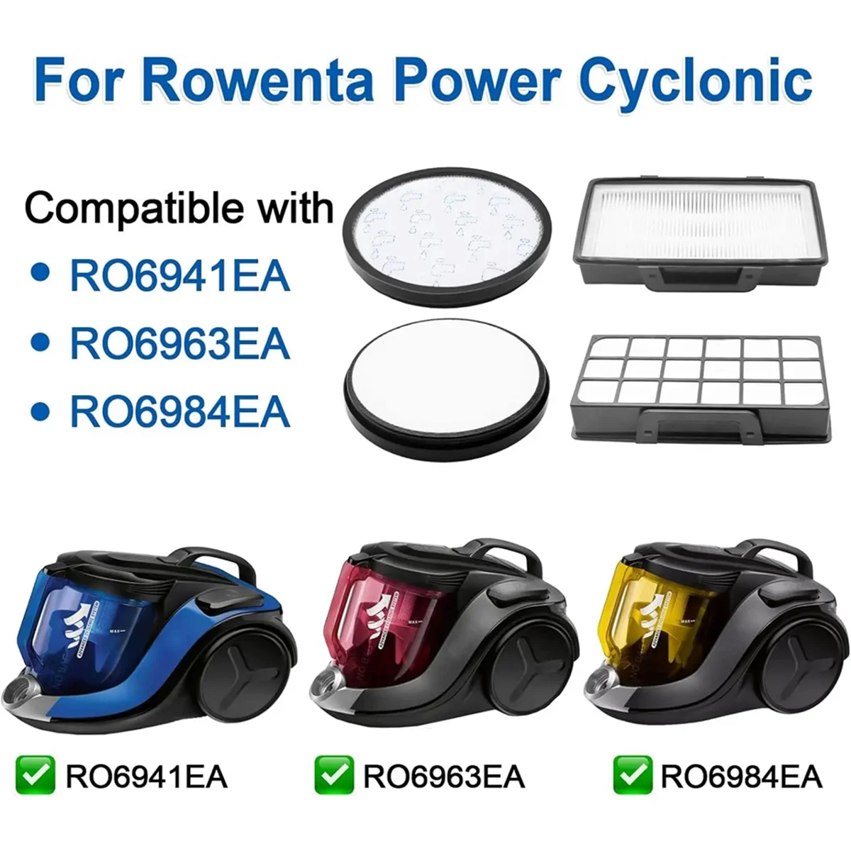 Hepa фильтр для RO69XX X- Power ZR006001 RO6941EA RO6951EA RO6954EA RO6963EA RO6984EA Запчасти для пылесоса