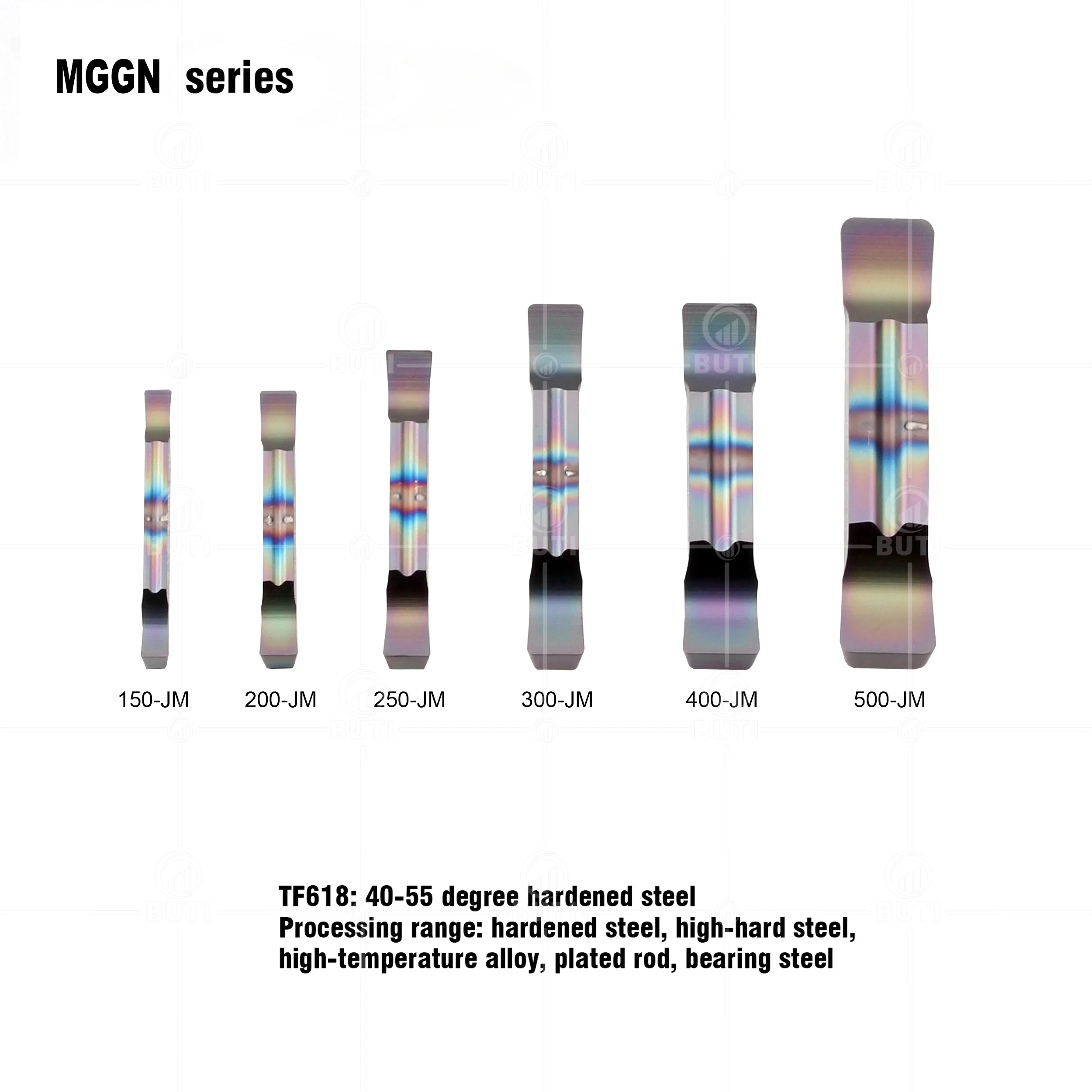 DESKAR 100% Original MGGN150 MGGN200 MGGN250 MGGN300 MGGN400 MGGN500 -JM TF618 Hardened Steel Turning Tool Grooving Lathe Insert