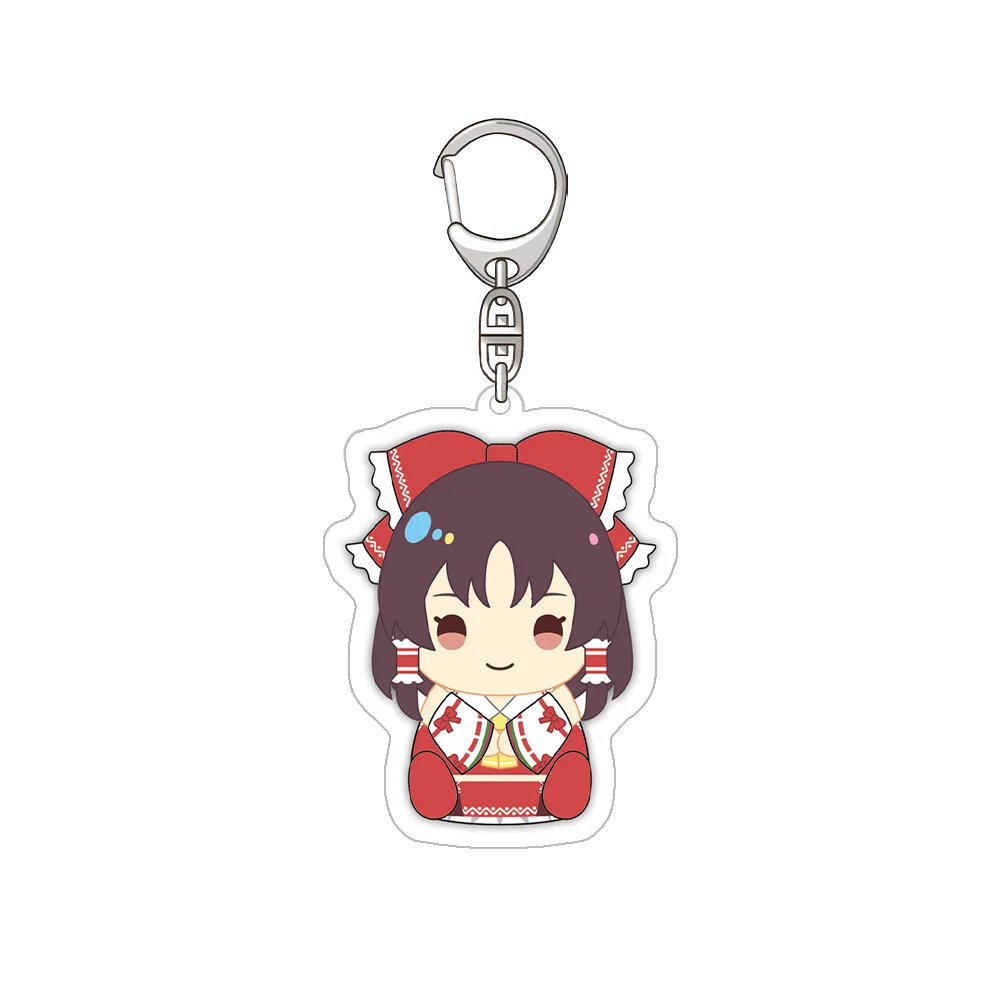 Touhou LostWord Hakurei Reimu Kirisame Marisa Konpaku Yōmu Izayoi Sakuya Kochiya Sanae Acrylic Keychain Bag pendant anime goods