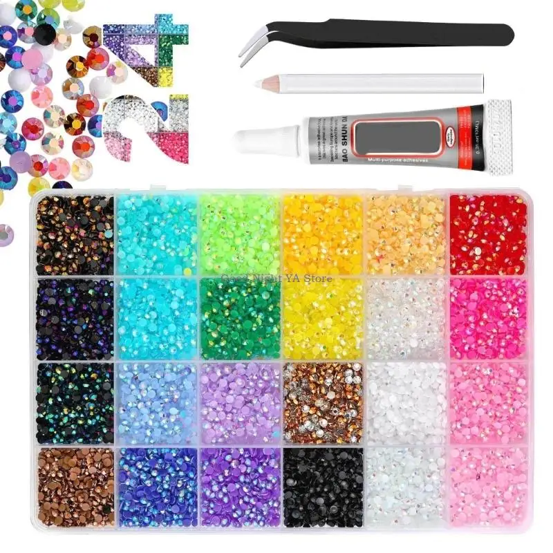 Practical 6mm Multicolor Resin Flat Back Unguis Decoration Resin Texture