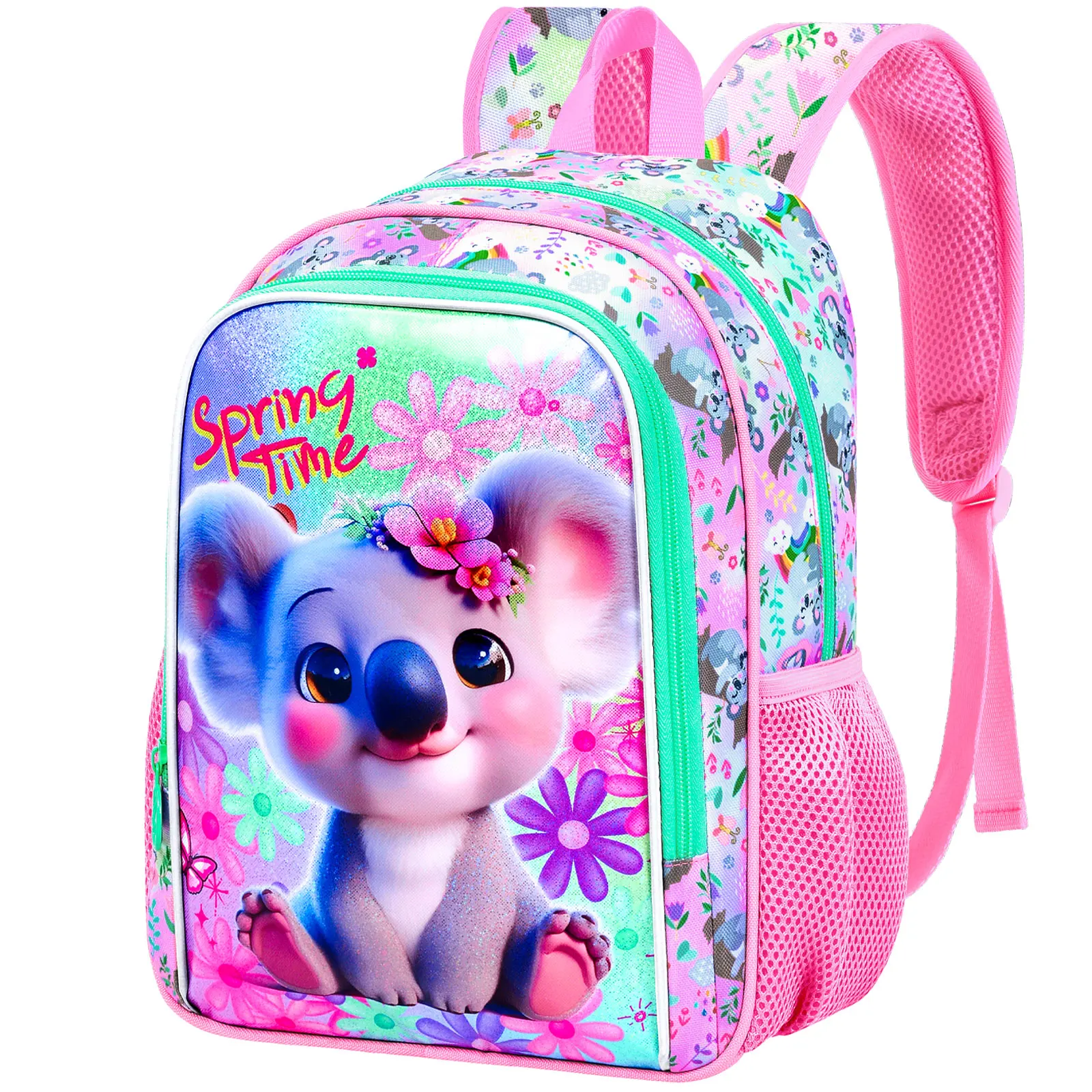 

Toddler Backpack for Girls, Kids Cute Koala Preschool Bookbag, Kindergarten School Bag