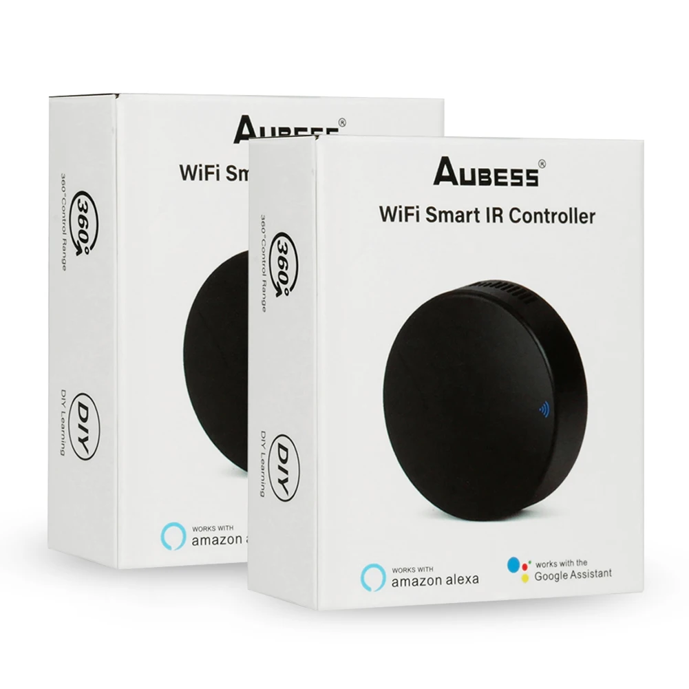 Умный пульт дистанционного управления Tuya Wi-Fi, голосовое управление, беспроводной ИК-пульт дистанционного управления, работает с Alexa Google Home для гостиной, спальни