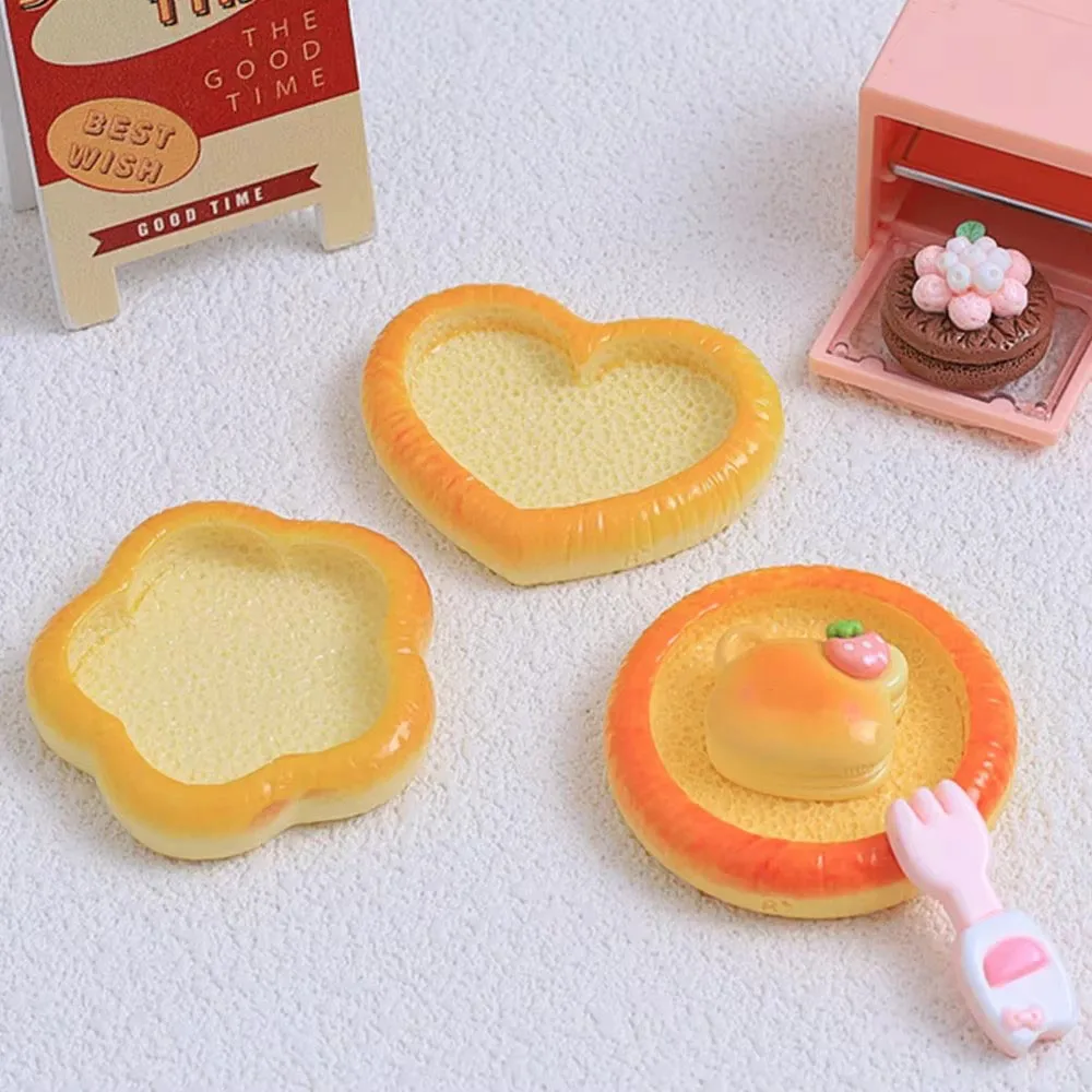 

5 шт., серия флэш-хлебных пластин, мини-заколка для волос из смолы с плоской спинкой, декоративные аксессуары ручной работы «сделай сам»