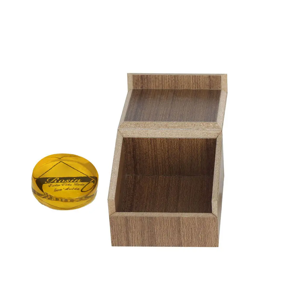 Transparent Yellow Low Dust Rosin Natural Strong Adhesion Good Friction for Violin Viola Cello Bowed String Instruments Pure - view 2