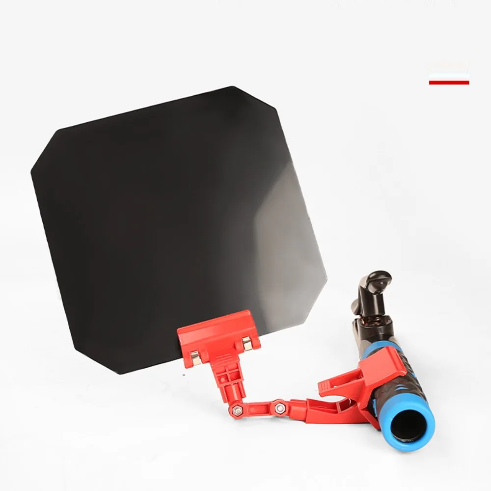 6pcs 360°Adjustable Welding Blackout Panel Clip-On Red Welder Blackout Panel High-Hardness Plastic Portable Welding Panel