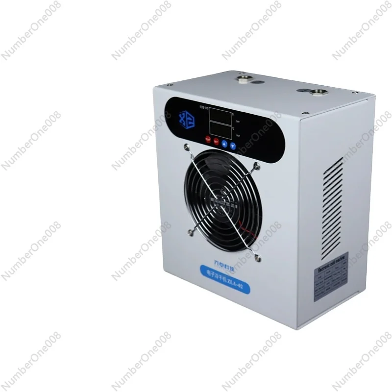 ZLA-02 Refrigerated Gas Dryer 210W Air Compressor Compressed Air Drying Water Removal Filtration Automatic Drainage Cold Dryer