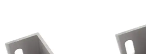 

4 шт. легкие алюминиевые угловые зажимы для цветной стальной плитки, асфальтовая плитка и кирпичи, фотоэлектрические светильники, солнечные аксессуары