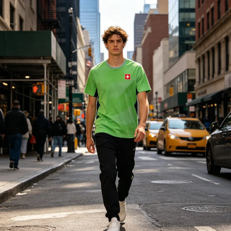 2026 New Men's T-shirt, Swiss Football Jersey, Team Kit, Summer Training Uniform, Family Kids Tees