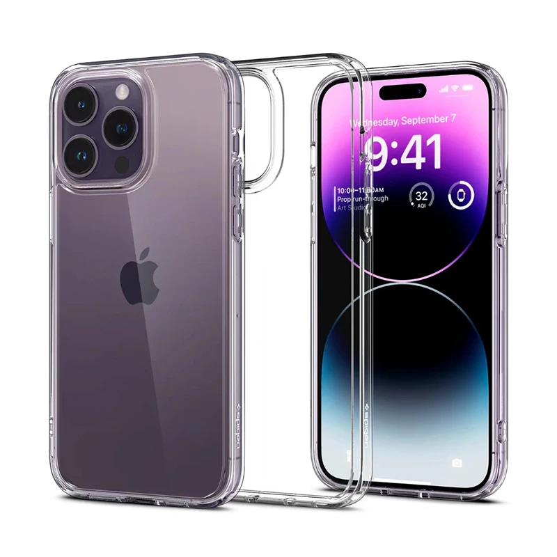 Transparent phone case For iPhone 15 14 13 12 11 Pro Max Case Silicone Soft Cover For iPhone X XS Max XR 8 7 6 Plus Back Case