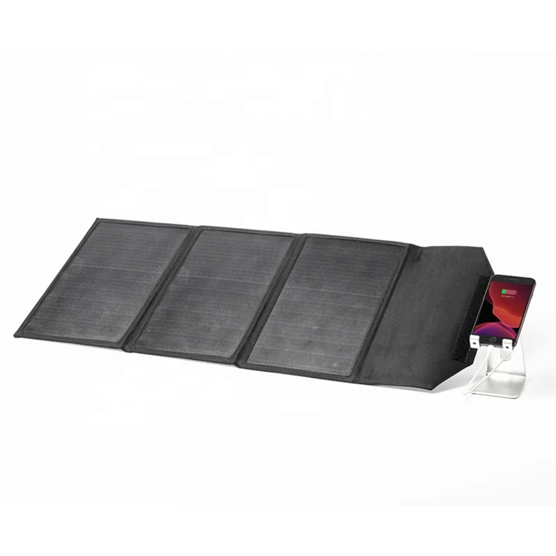 2021 New Style Portable 20W 30W Solar Power Panel Charger For All USB Devices