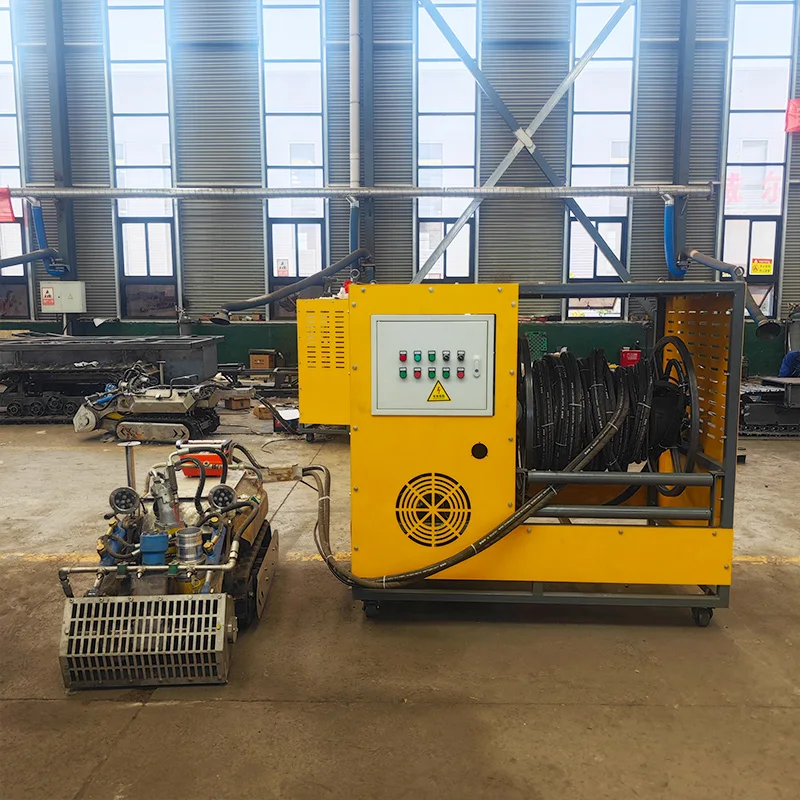 آلة التجريف الكهربائية روبوت تنظيف الحمأة آلة تنظيف حمام السباحة تحت الماء التحكم عن بعد