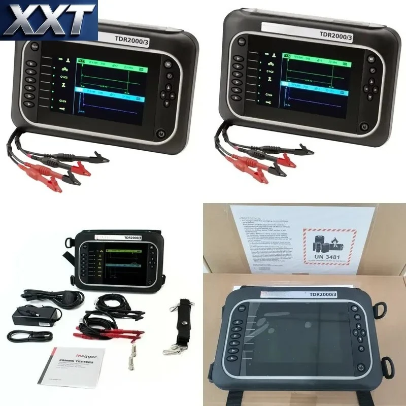 XXT Dual Channel TDR Cable Fault Measuring Gear Time Domain Reflectometer For Cable Line Fault Positioning Test