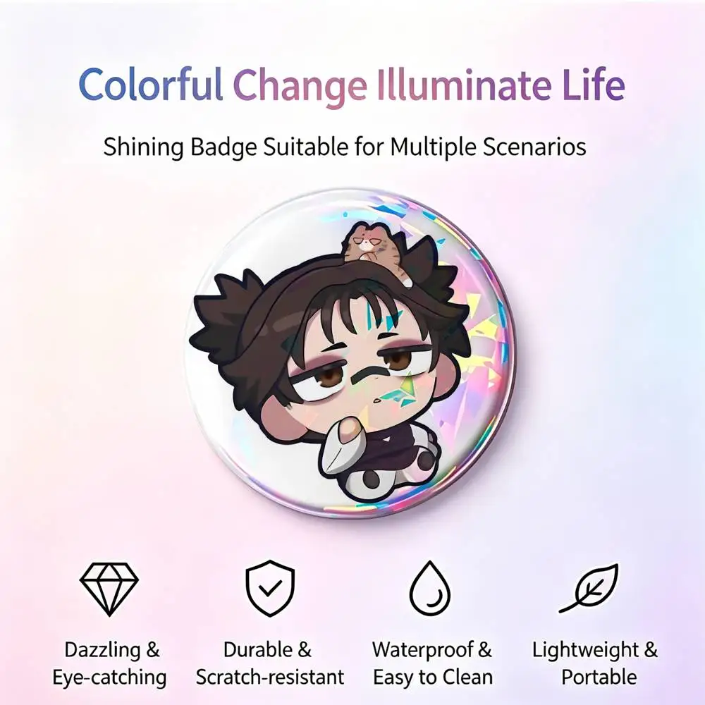 Cute C-Choso Cartoon Custom Printed Tinplate Pins Personalized Lapel Badge Gifts