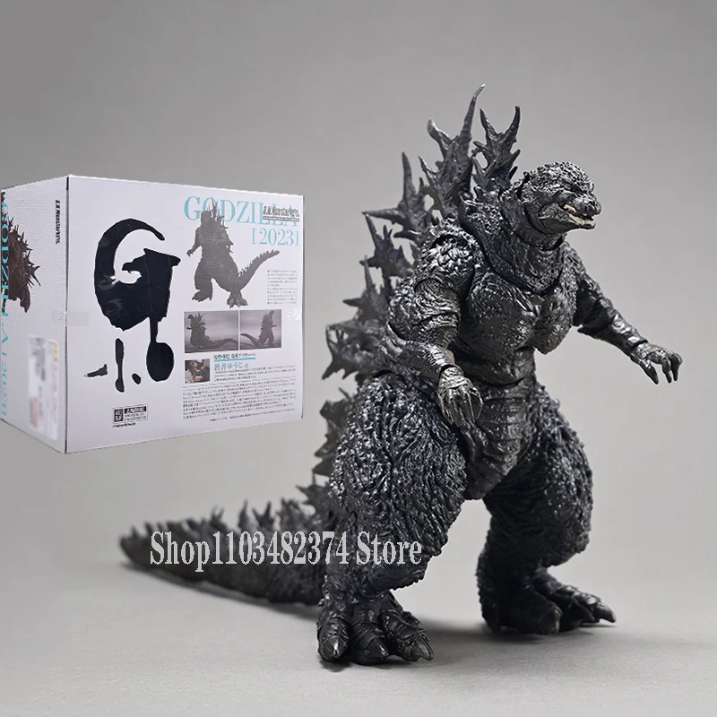 17cm Godzilla Vs Kong Figures Movie Peripherals Toys Monsters SHM Godzilla Action Figures Statue PVC Collection Ornament Model