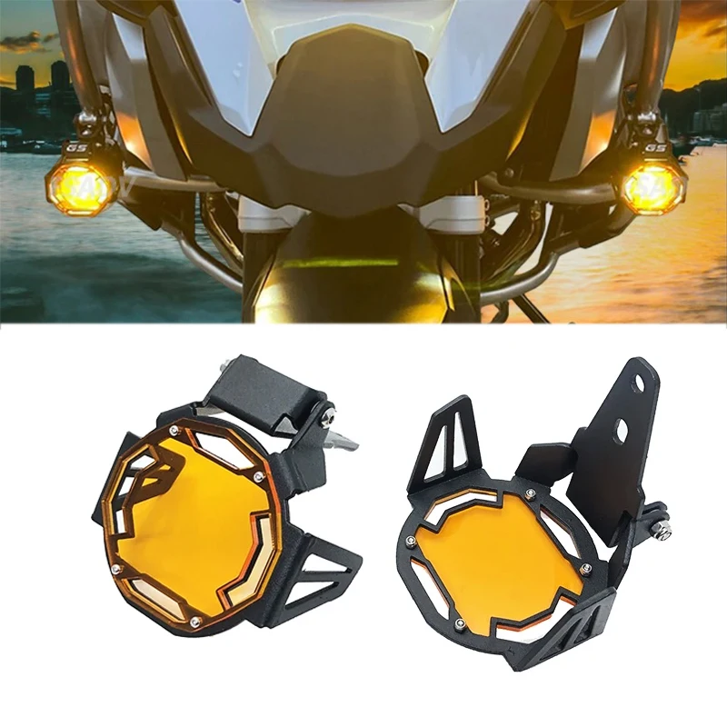 

Flipable Fog Light Protector Grille Protection Cover Fit For BMW R 1250 GS R1250GS Adventure R1200GS LC R1200 GS ADV 2014-2023