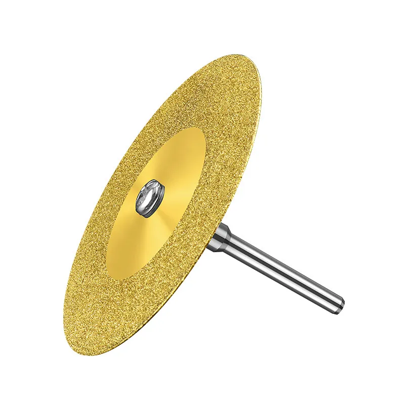 Tiling Cutting Small Slices Titanium-Coated Diamond Sand Small Saw Blades Stone Ceramic Jade Joint Cleaning and Grinding Sheets