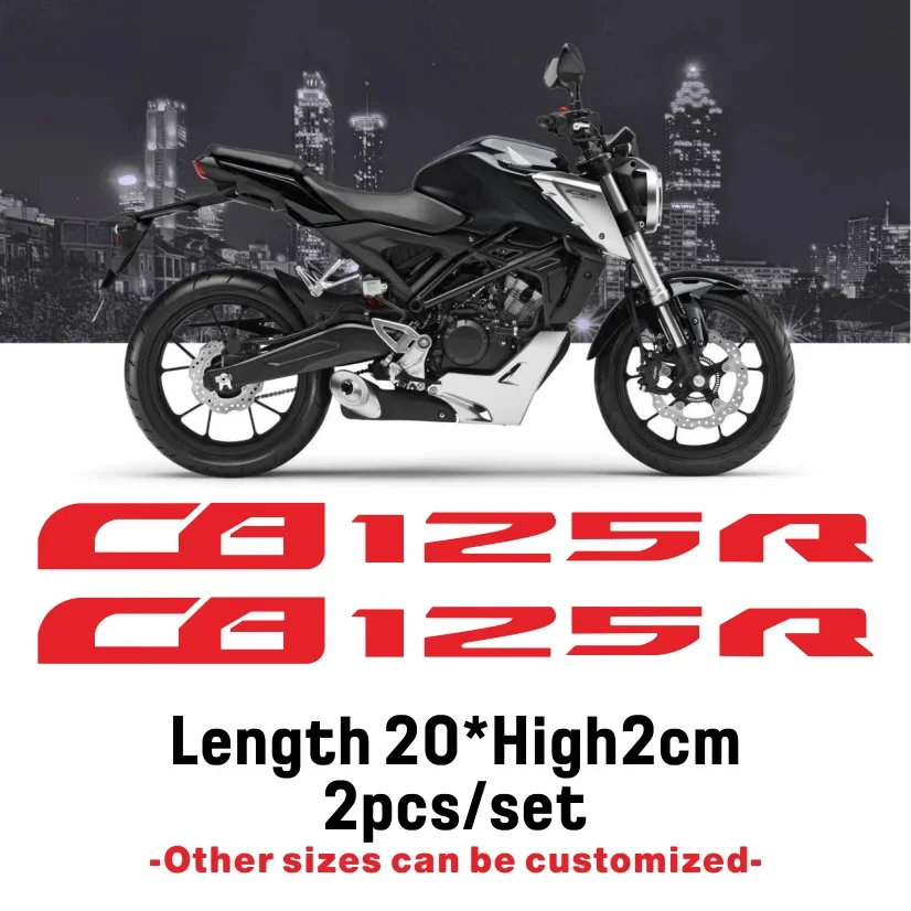 Motorcycle Sticker Waterproof Decal CB125R 2022 for Honda CB125 CB 125 R 125R Neo Sports Cafe 2018-2023 2020 2021 Accessories