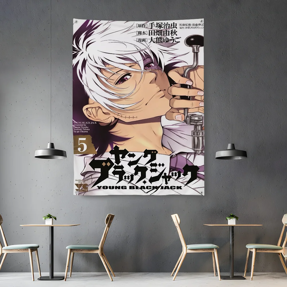 

Cartoon Frightening B-Black JackS Flag Bedroom Living Bar Garden Outdoor Microfiber Festival Decoration Background Art Banner