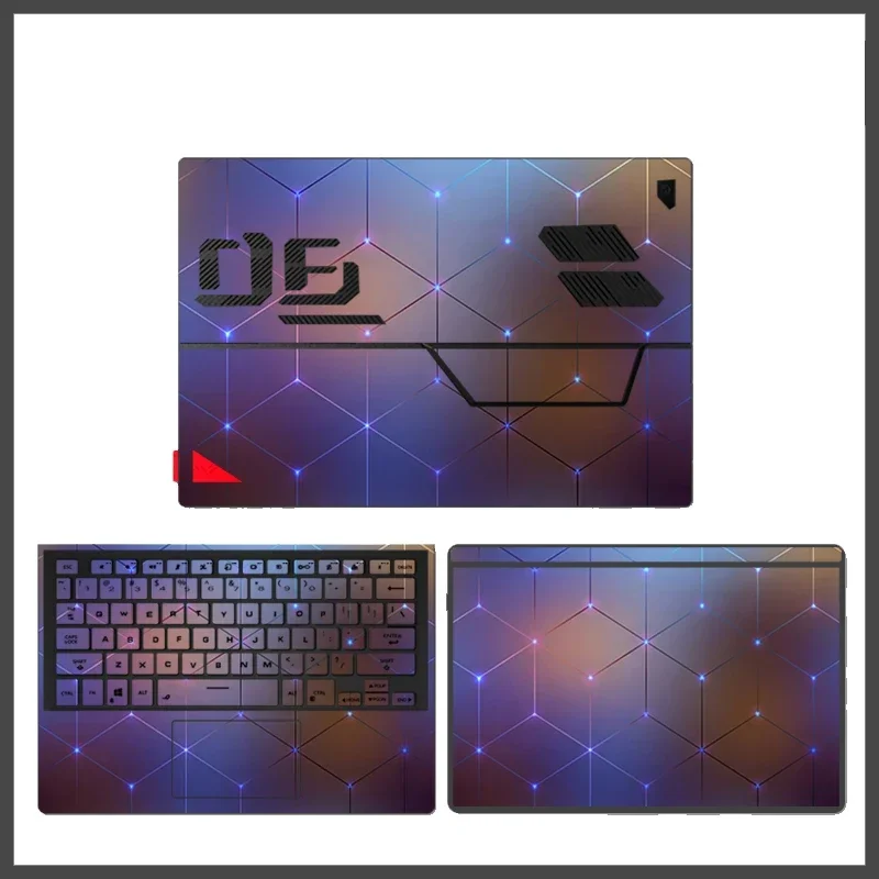 Sticker Skin for ASUS ROG Flow Z13 GZ301 GZ301Z GZ301ZE GZ301ZC 2022 2023 2024 13.4-inch 2-in-1 Gaming Laptop