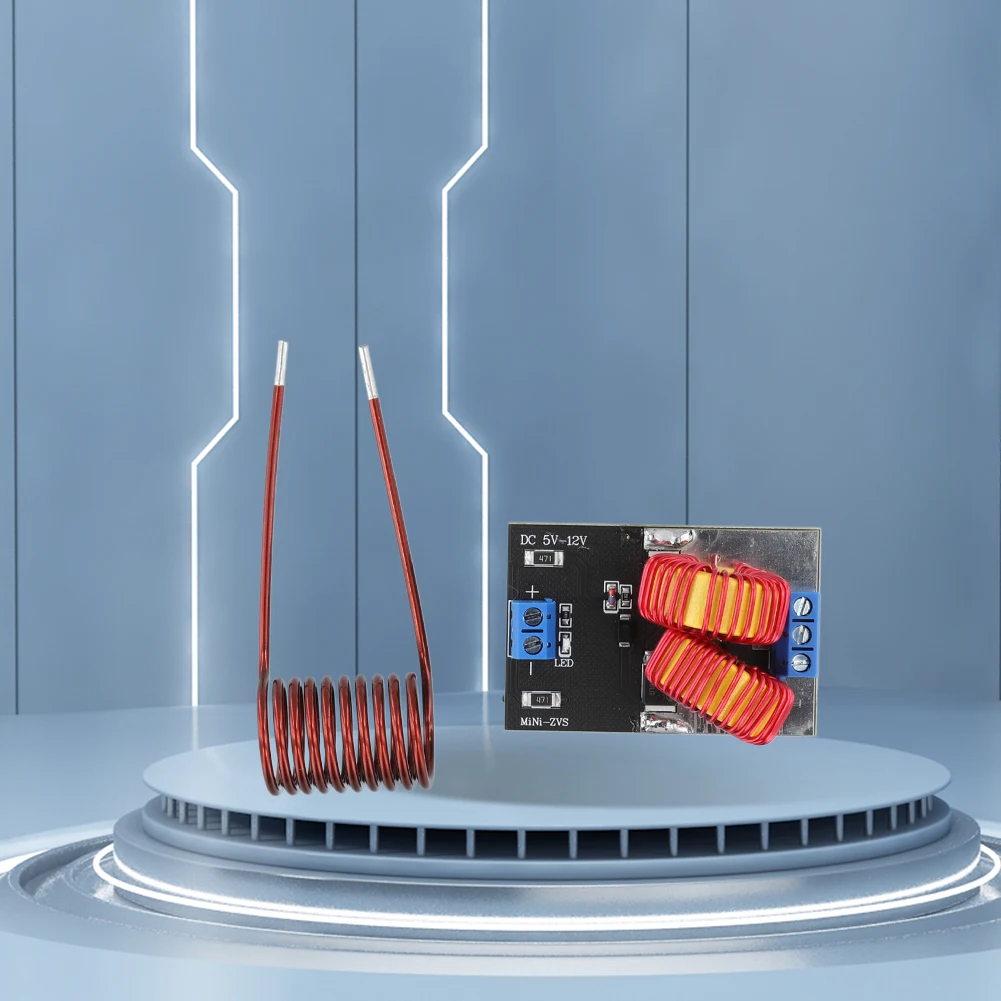 

Мини-плита ZVS DIY + катушка зажигания 5-12 В 120 Вт мини-модуль питания индукционного нагрева модуль машины индукционного нагрева