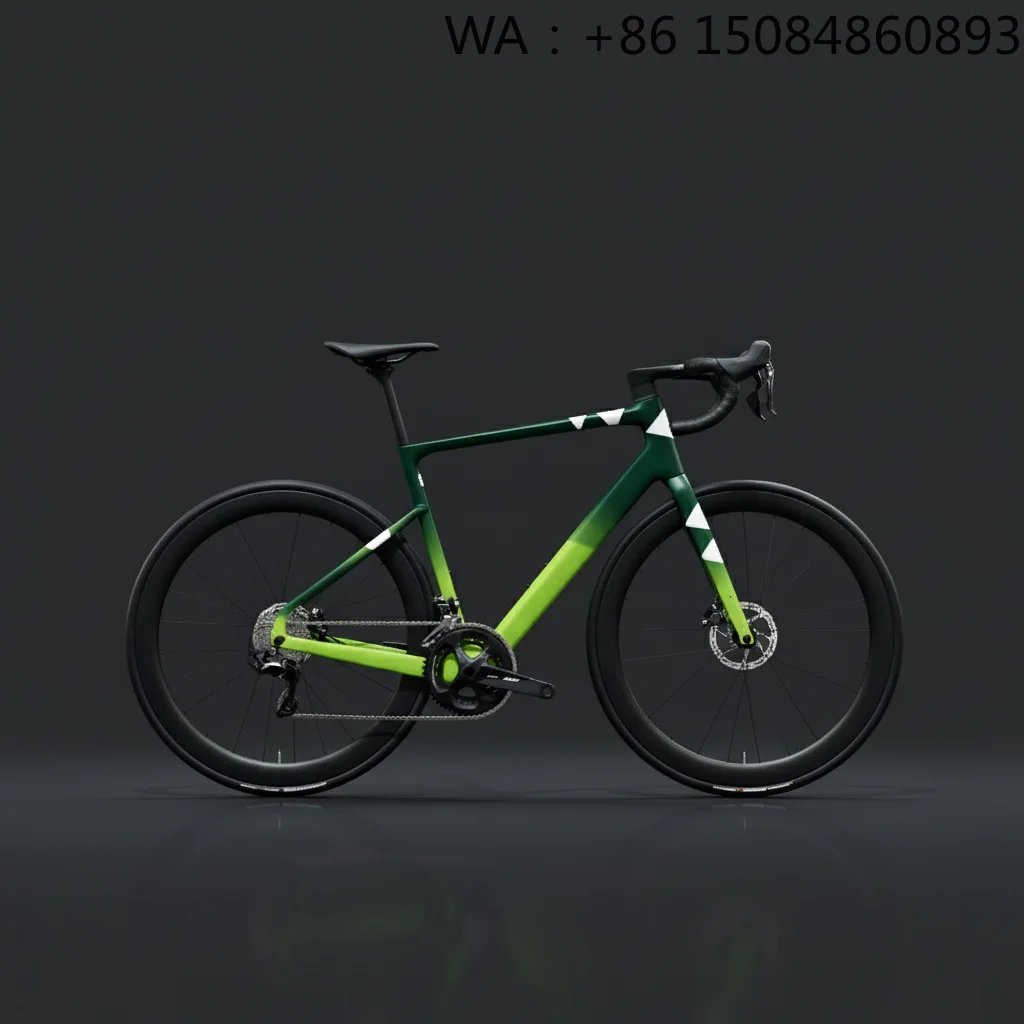 700C Wireless Electronic Road Bike, Carbon Fiber Material, Full Carbon Frame, Ultra Light Professional Racing Bicycle for Men
