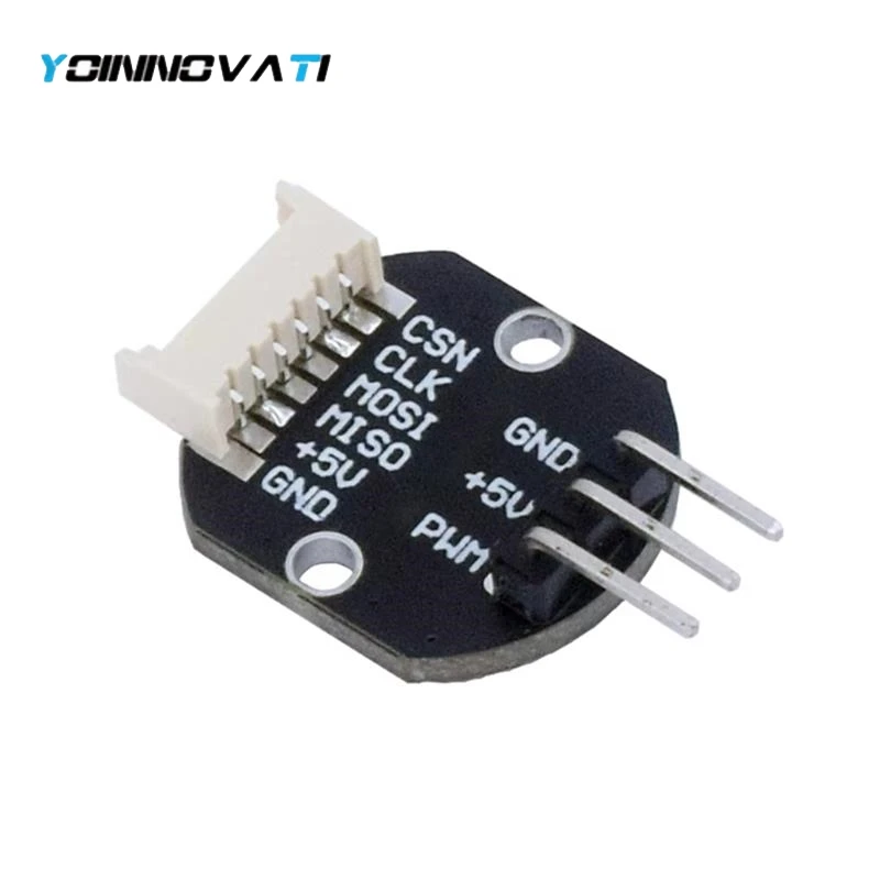 YT 1PCS AS5048A Magnetic Encoder Module PWM/SPI Interface Brushless Motor Code Disk