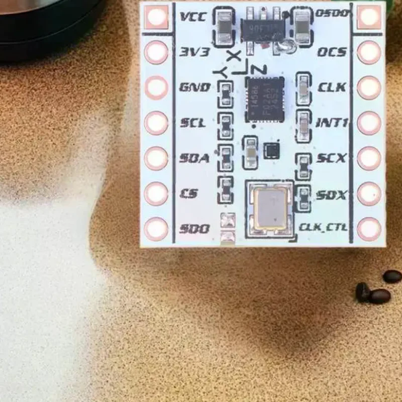 Moduł ABUO-ICM-45686 + QMC6309 firmy Slimevr i Smol Slime Tracker do projektów DIY