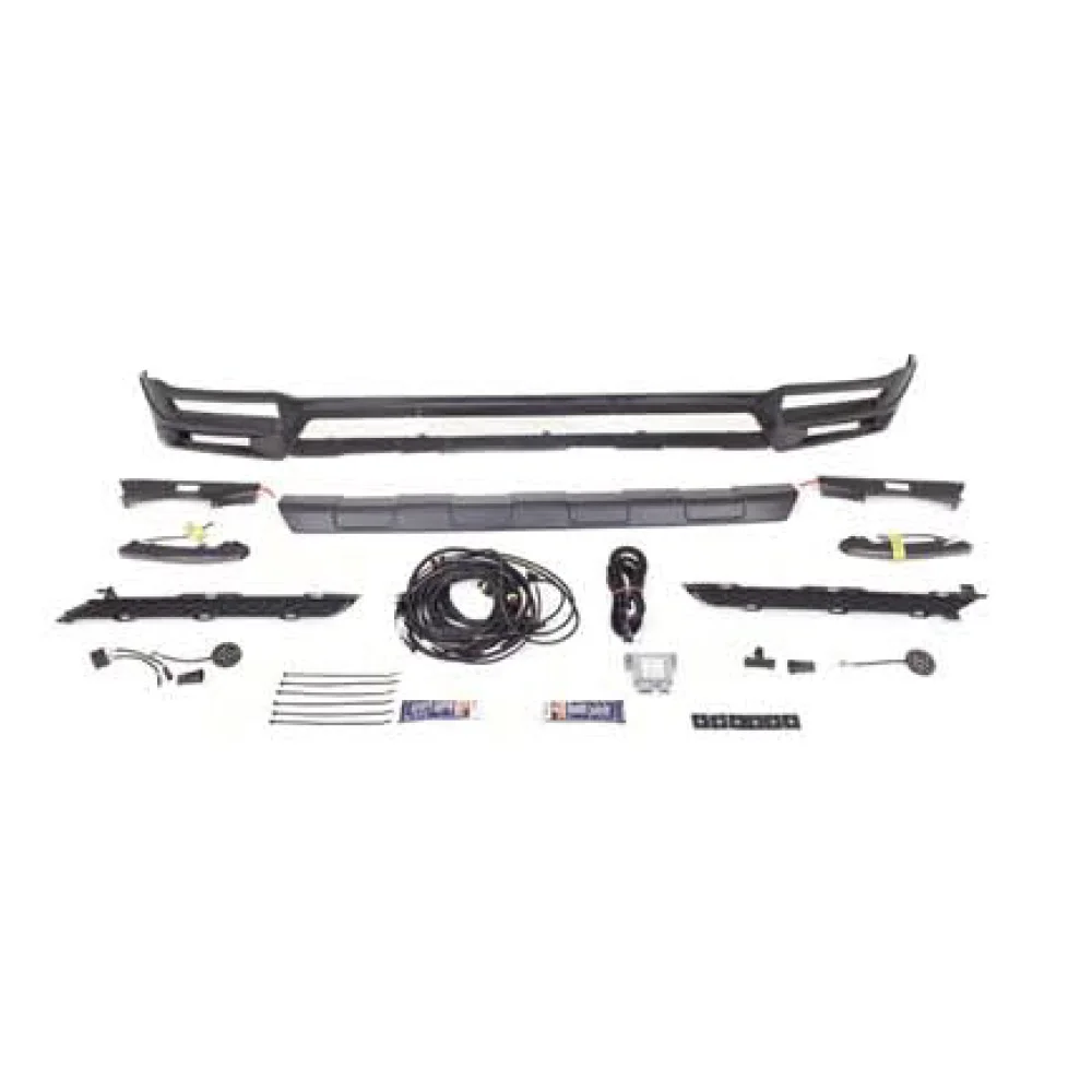 

Suitable for G-class W463 350D/G500/G550 BS front lip, with Mercedes-Benz LED lights