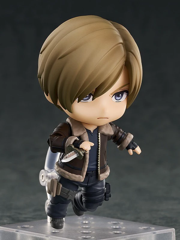 hot 10cm Resident Evil Anime Figure #2337 Biohazard Leon S.Kennedy Action Figures PVC Adult Collection Model Doll Toys Kids Gift