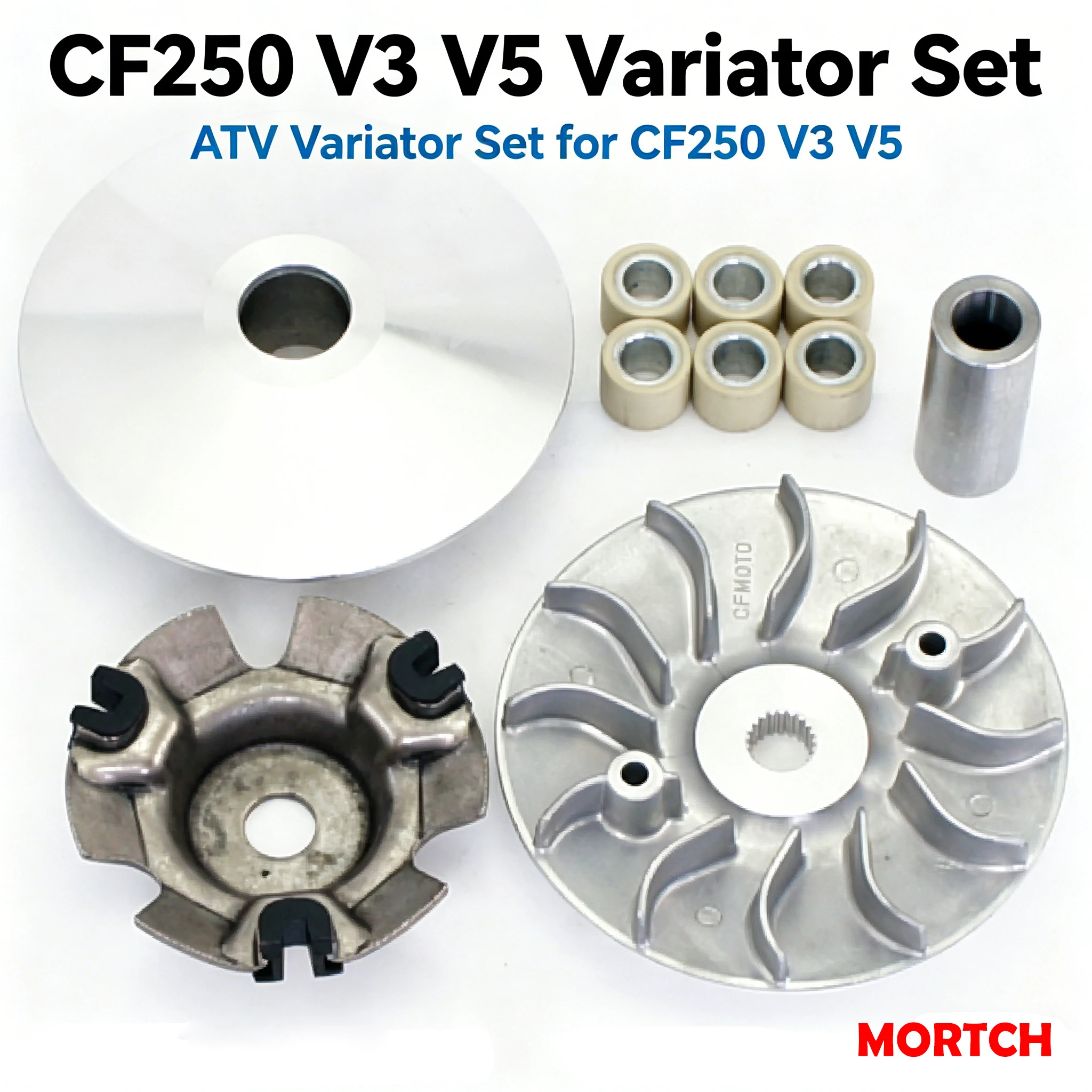 CF250 V3 V5 Variator Kit 250-5030B 172mm Engine For CFMOTO Jonway JMstar Scooter ATV Motorcycle