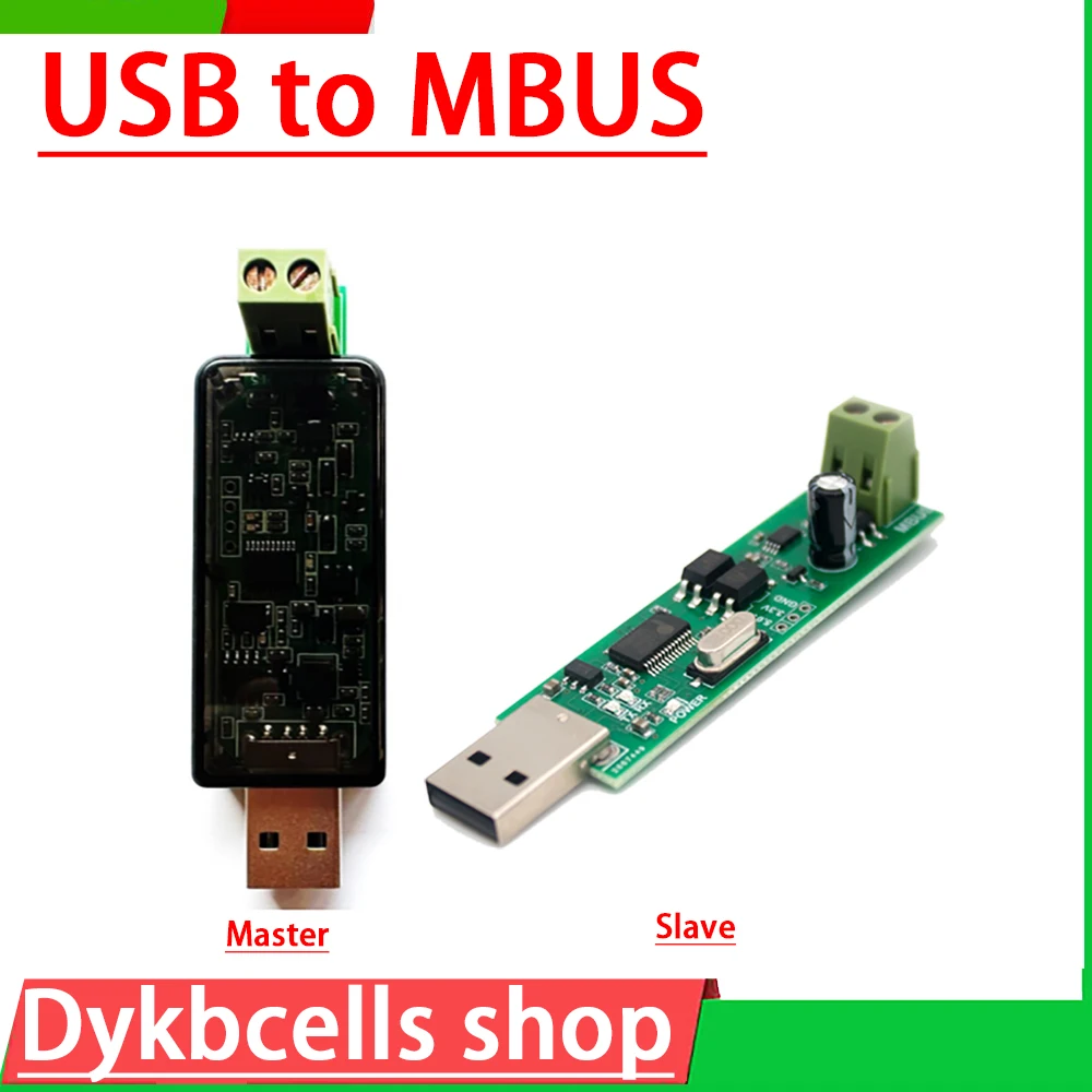 

USB to MBUS meter bus Master Slave Converter communication debugging Module monitor data analyzer electricity meter reading test