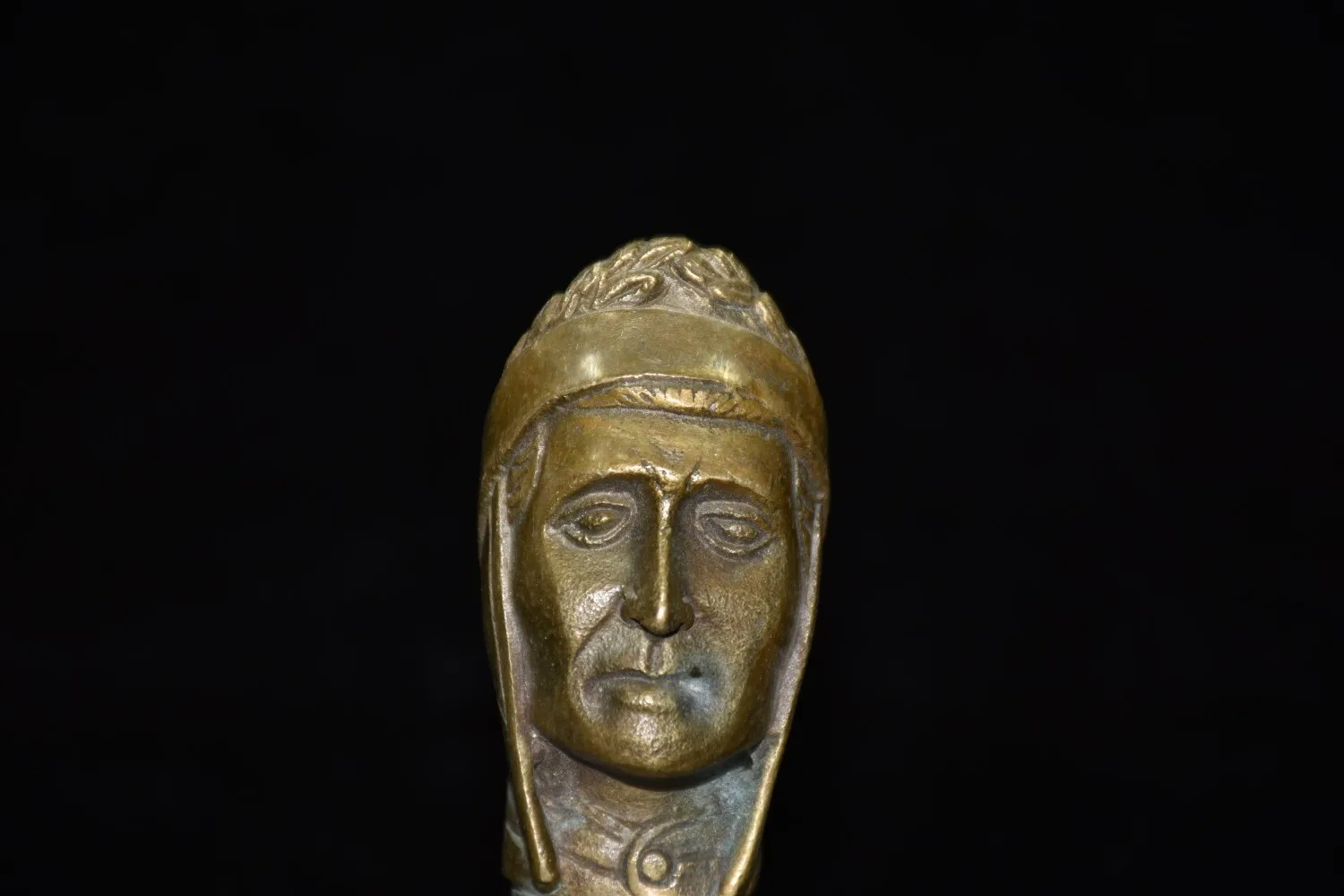 Pure copper Indian head crutch head