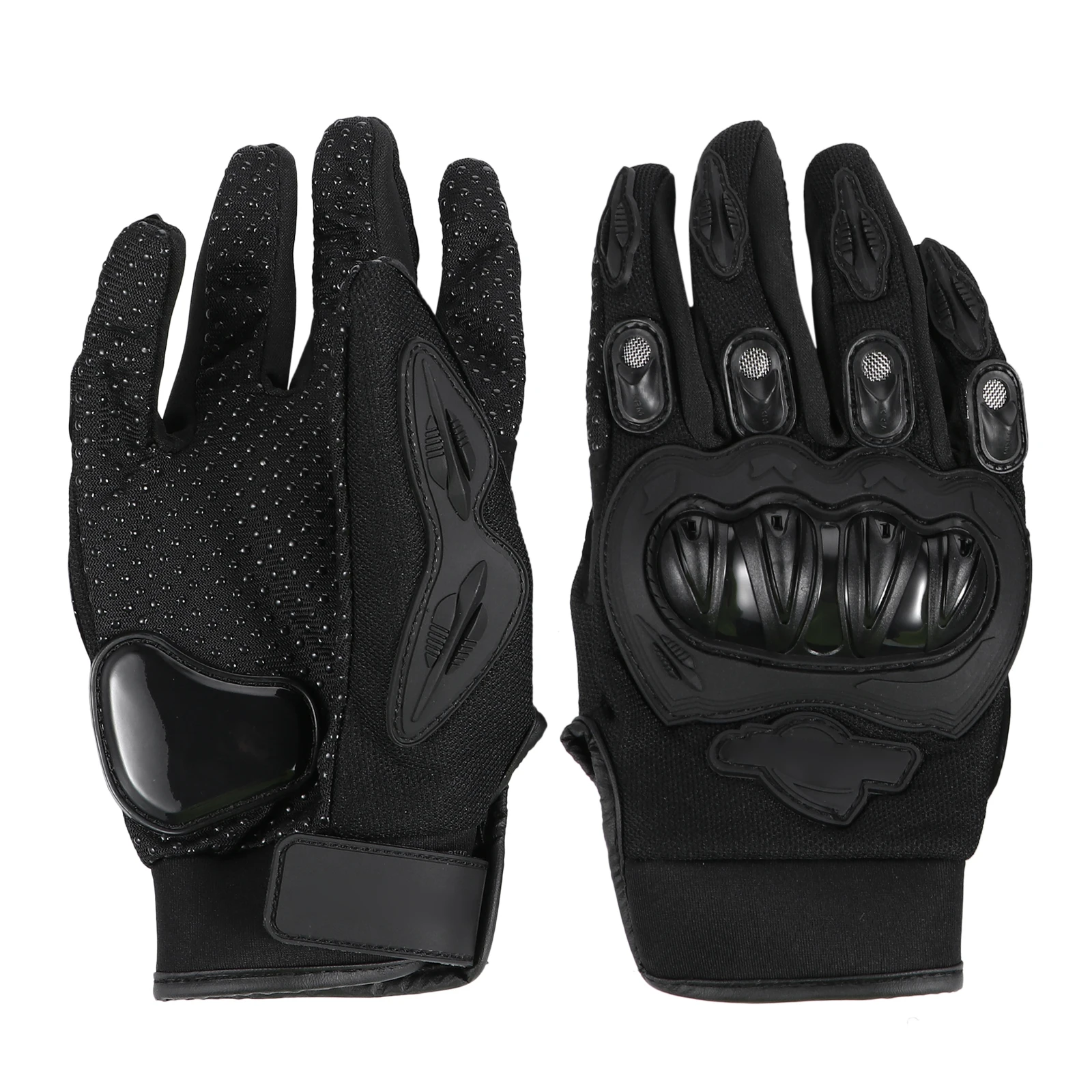 

1 Pair Cycling Gloves For Women Men Full Finger Outdoor Windproof Motorcycle Riding Gloves Fitness Black