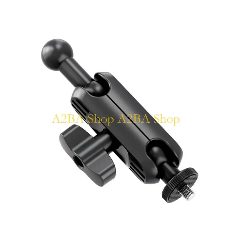 A2BA 1/4inch Thread Connectors 360 Degree Rotation Easy Mounting Plastic Design for Camera Microphones Stands and Lights