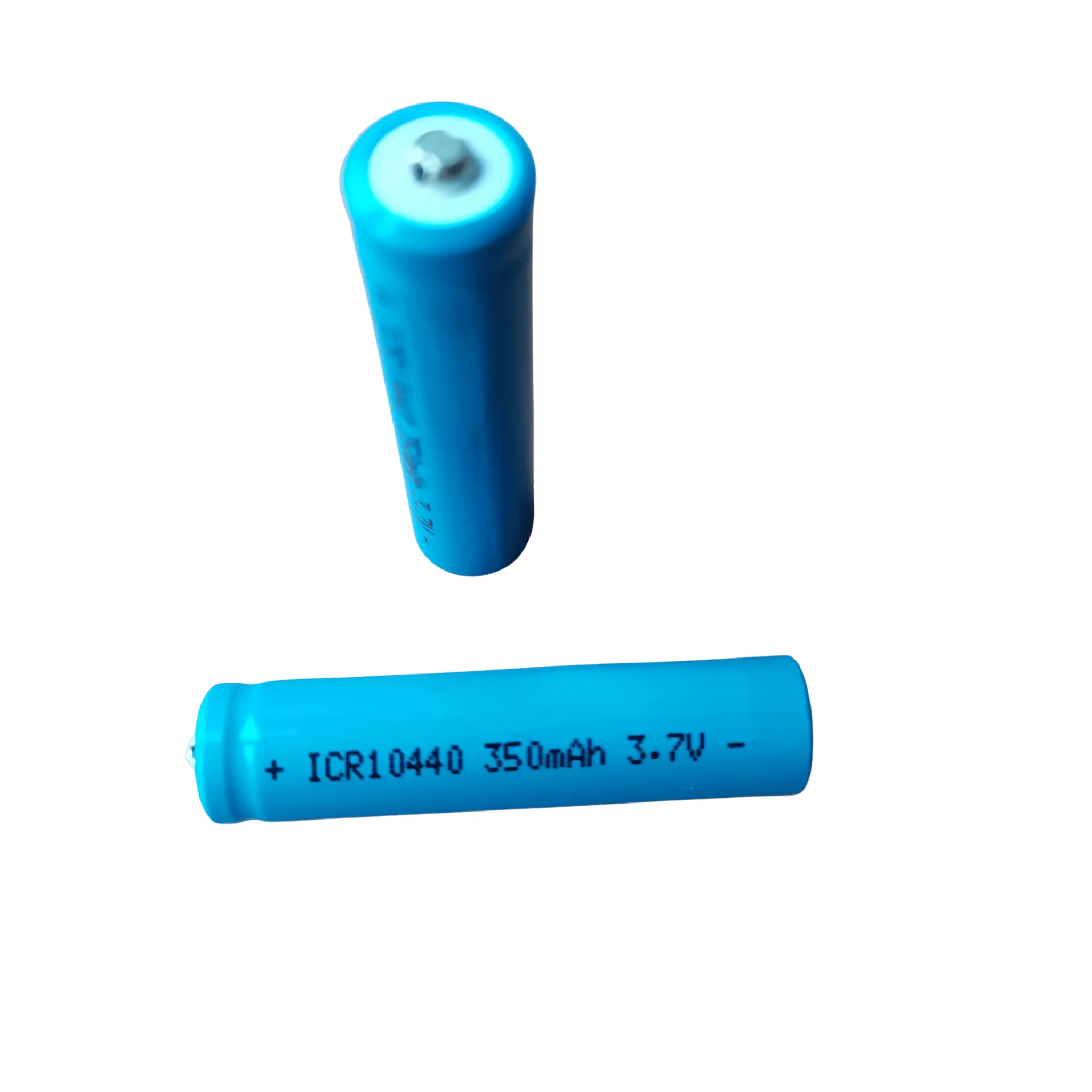 10440 AAA Battery Rechargeable ICR10440 350mAh 3.7V cusp Li-ion Lithium Battery