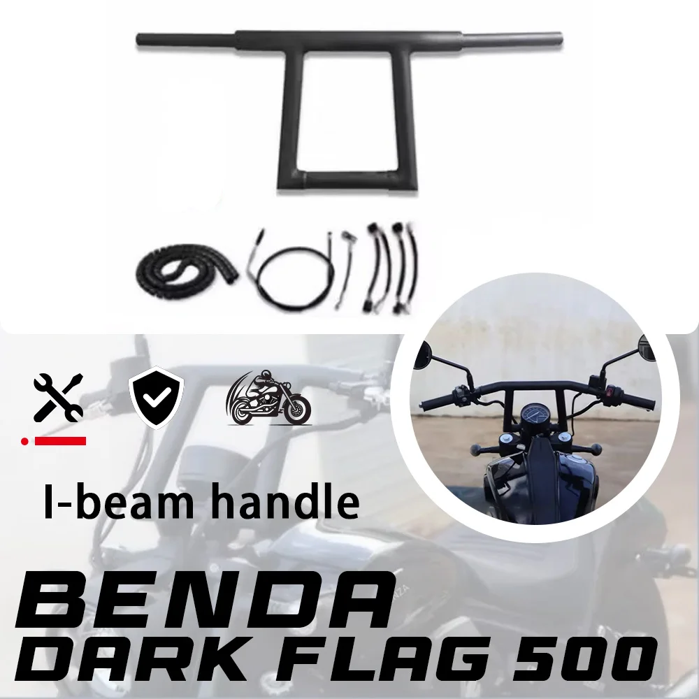Square tall handlebars for Benda Dark Flag 500 500DARK FLAG