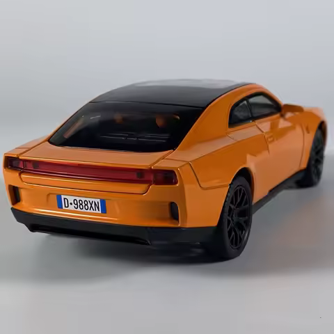 1:32 Dodge Charger Daytona SRT EV Hellcat SRT Alloy Diecast Model Car Decoration Hobby Collection Ornaments Holiday Present Boys